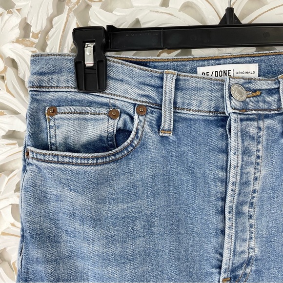 {Re/done} High-Rise Ankle Crop Comfort Stretch, Size 30 - Picture 4 of 11